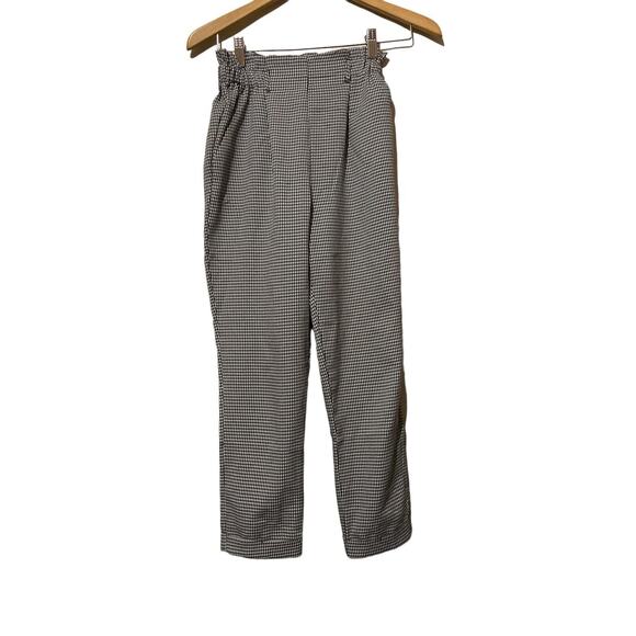 Sienna Sky Pants Black & White Check Pockets XS Checkered Lightweight - Picture 1 of 7